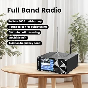 Amazon.com: GLCSYJF ATS25pro+ Portable Radio AM FM, Touch Screen