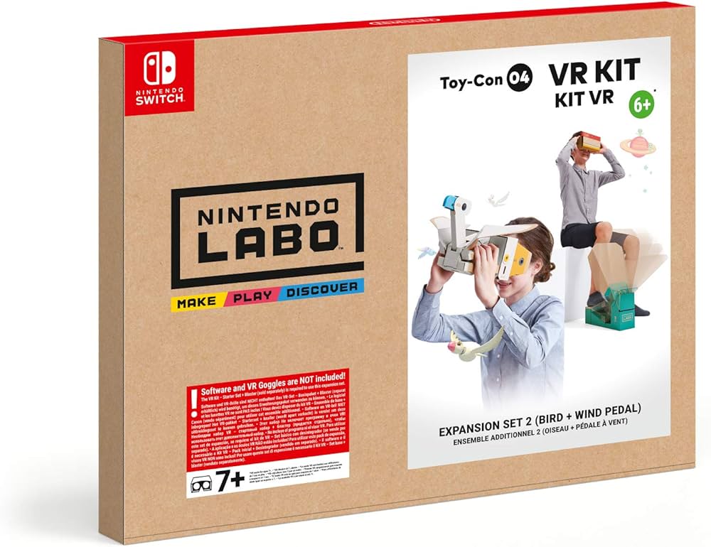 Amazon.com: Nintendo LABO Toy-Con 04: VR Kit - Expansion Set 2