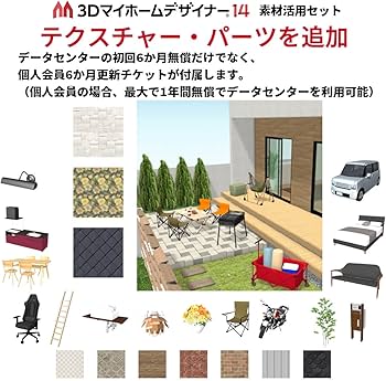 Amazon.co.jp: 3Dマイホームデザイナー14 3D素材活用セット