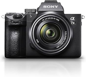 Amazon.com : Sony α7 III Full-Frame Mirrorless Camera Kit with 28
