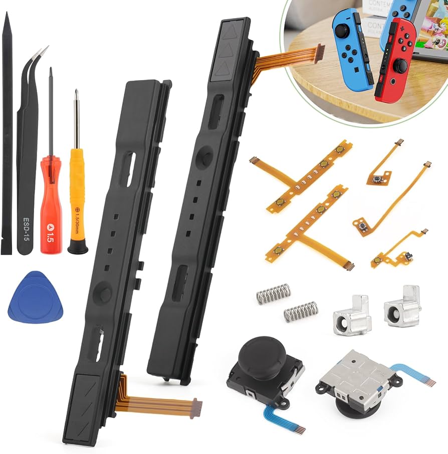 Amazon.com: for Joy-Con Slide Rail for Nintendo Switch/Switch OLED