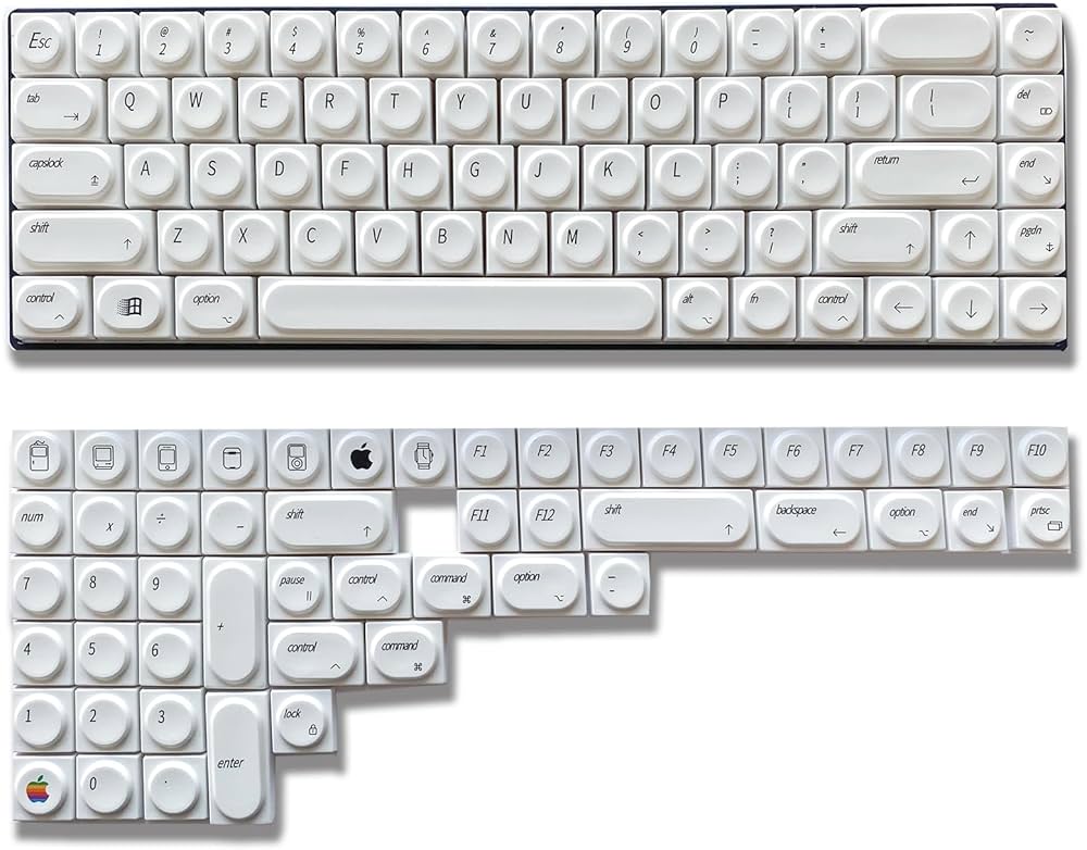 Amazon | 積み木玩具風PBT Wootingアップルメカニカルキーボードキー