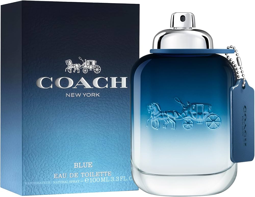 Amazon.com: COACH Blue Eau de Toilette Spray 3.3 fl oz : Beauty