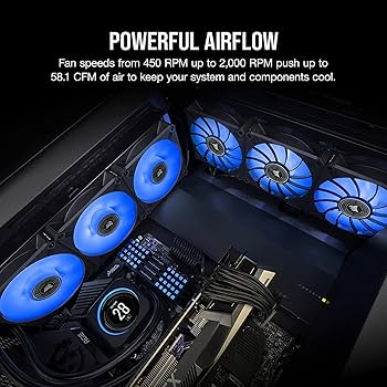 Amazon.com: Corsair ML120 LED Elite, 120mm Magnetic Levitation