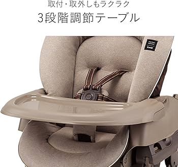 Amazon | コンビ ホワイトレーベル ハイローチェアー ネムリラ AUTO