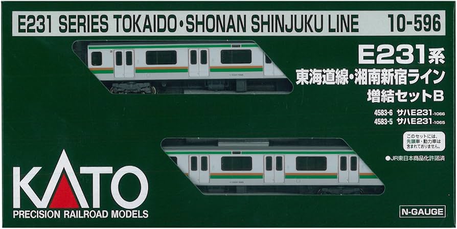 Amazon | KATO Nゲージ E231系 東海道線・湘南新宿ライン 増結B 2両