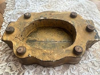 Amazon.co.jp: フランスアンティーク ディスプレイ台 台座 グローブド