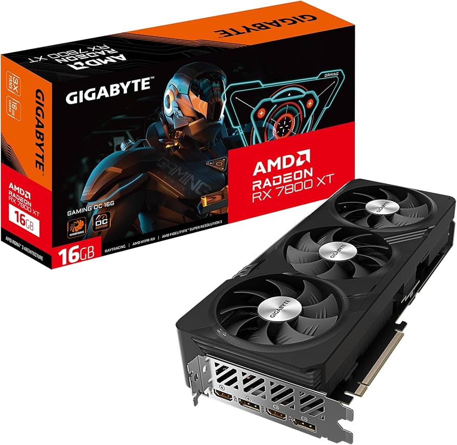 Amazon.com: Gigabyte Radeon RX 7800 XT Gaming OC 16G Graphics Card
