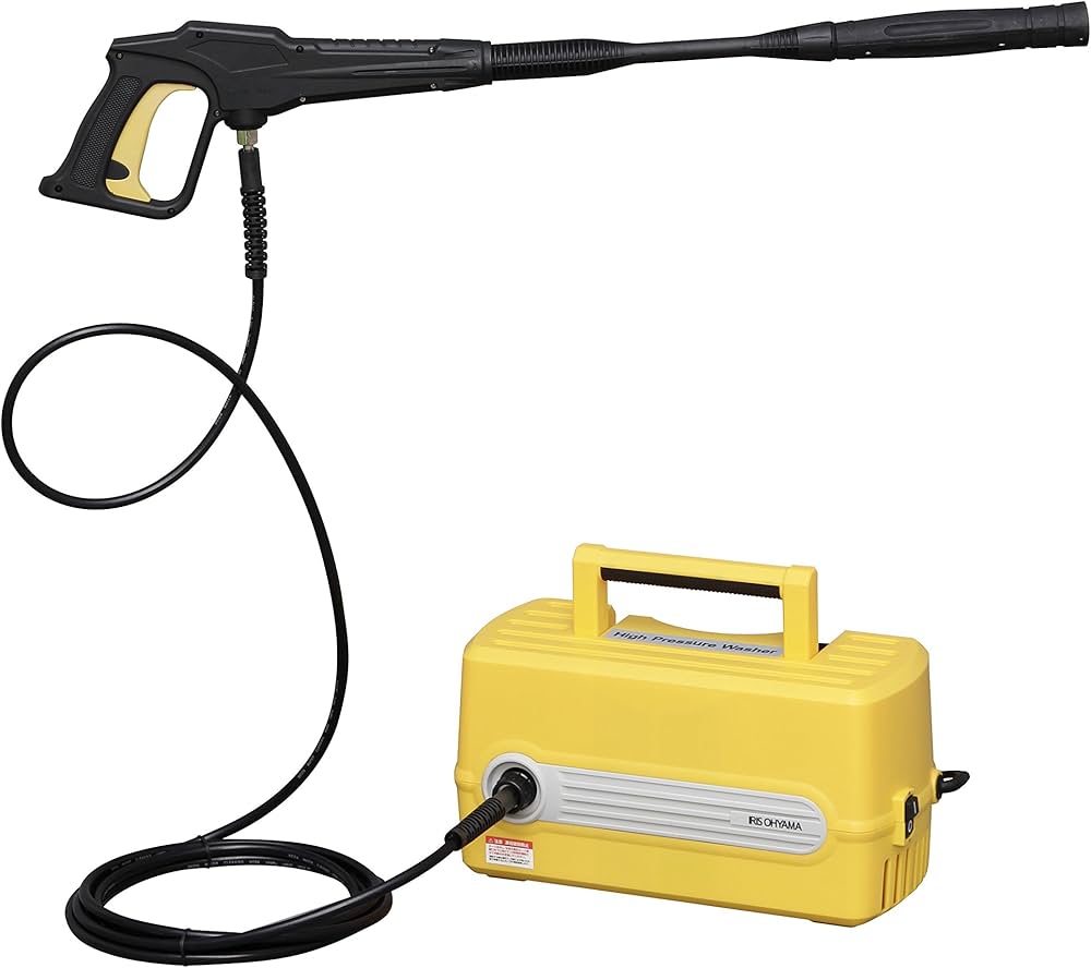 Amazon | アイリスオーヤマ 高圧洗浄機 静音タイプ イエロー FBN-402