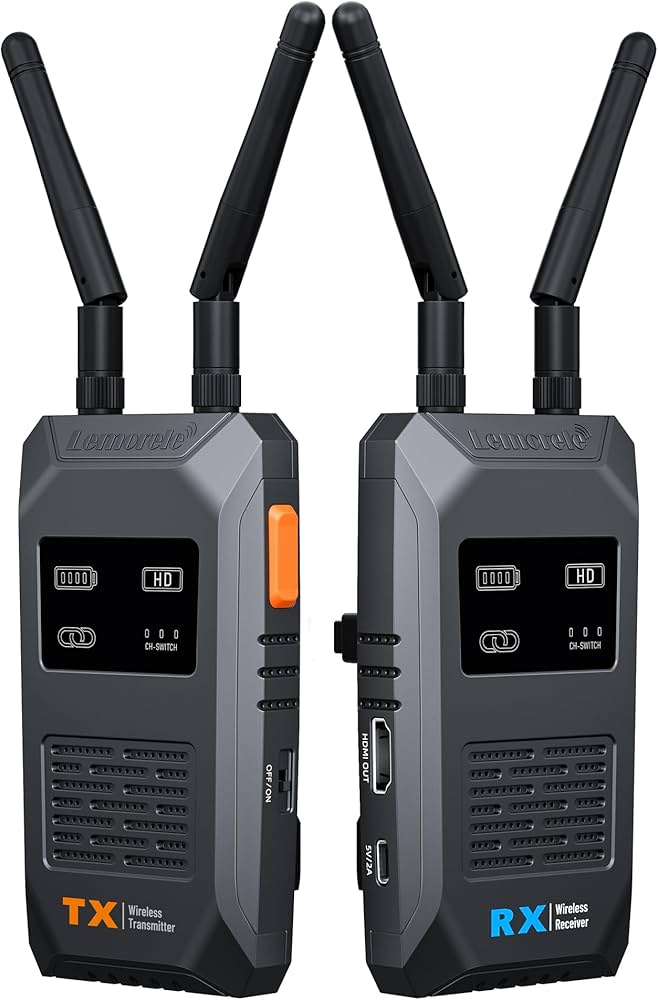 Amazon.co.jp: ワイヤレス HDMI 送受信機セット 小型 5G 200M Lemorele