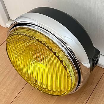 当時物IPF凹みレンズ付きヘッドライトASSY/イエローレンズシビエCIBIE