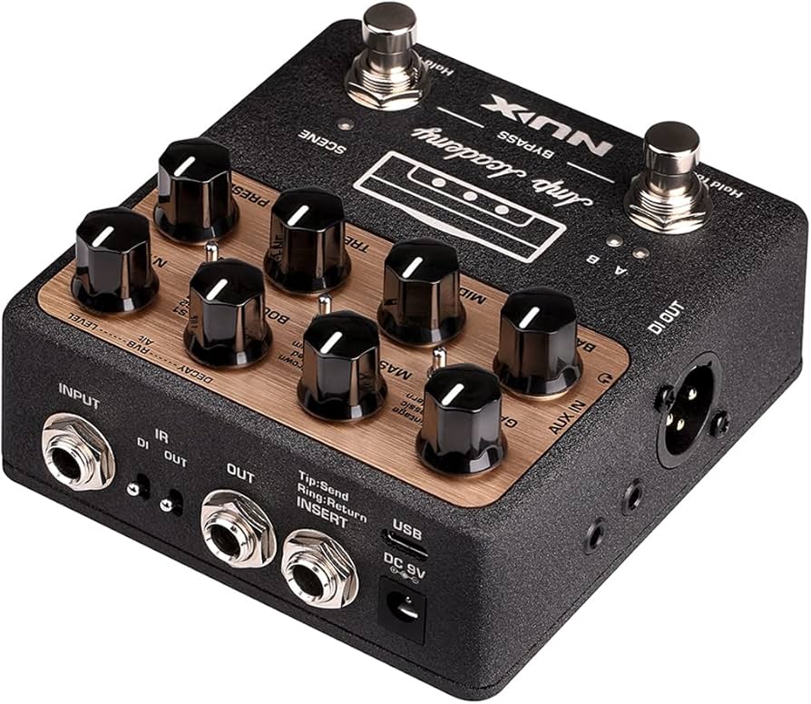 Amazon.com: NUX NGS-6 Amp Academy Amp Modeler Guitar Pedal 1024