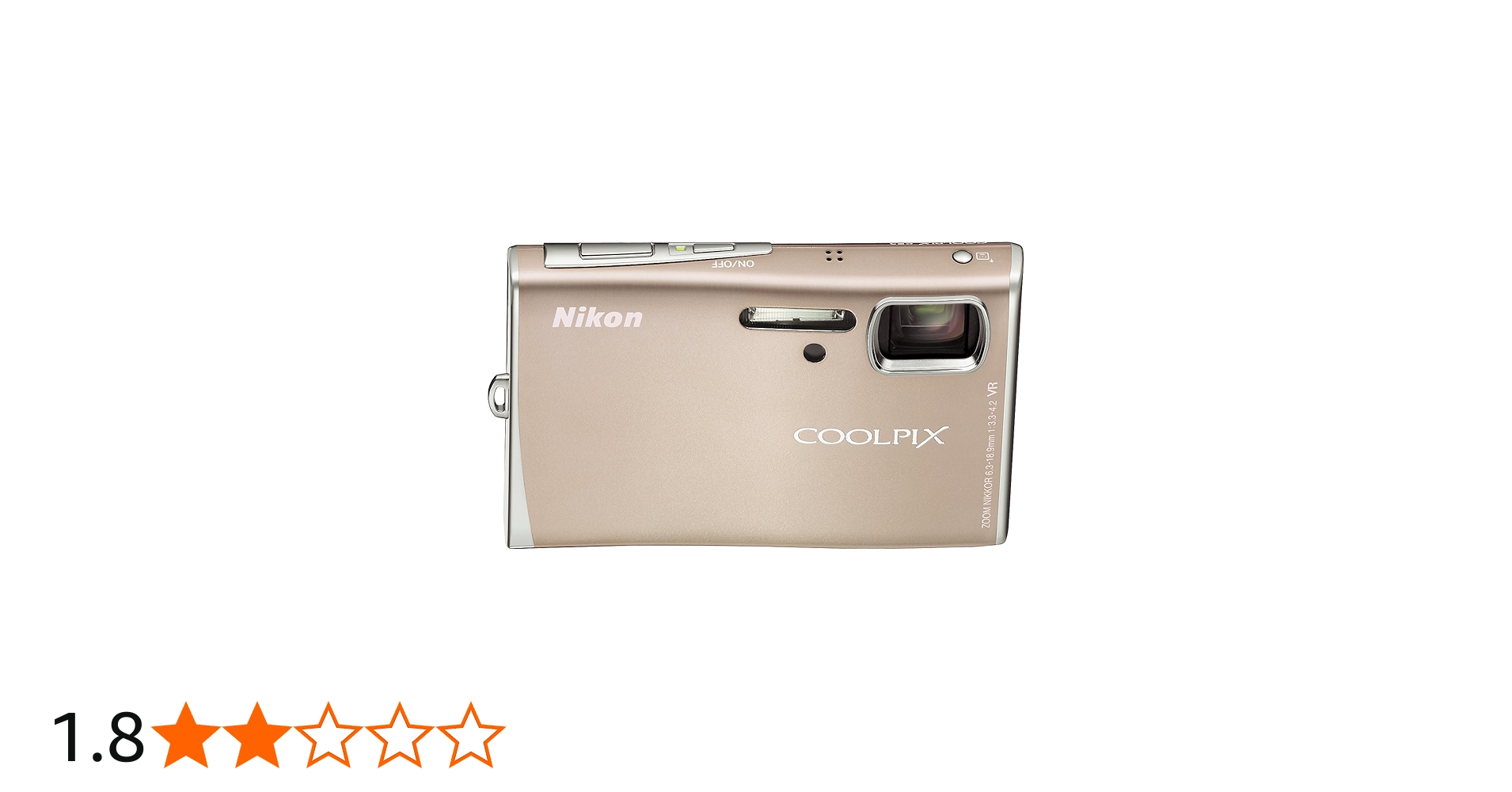 Amazon | Nikon デジタルカメラ COOLPIX (クールピクス) S52 コーラル