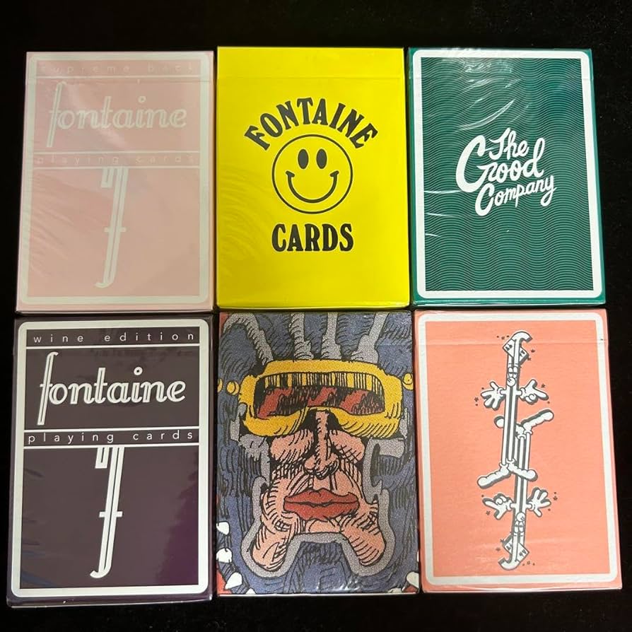 Amazon.co.jp: Fontaine 6デックセット トランプ レアデック : おもちゃ