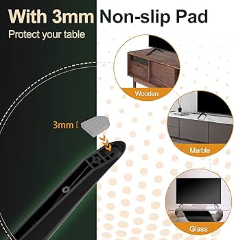 Amazon | Hisense TVスタンド脚用テレビスタンド、特定のTVボトム