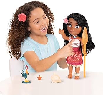 Amazon.com: Oceania 2 Doll 38 cm Vaiana Singer with Her Clothes