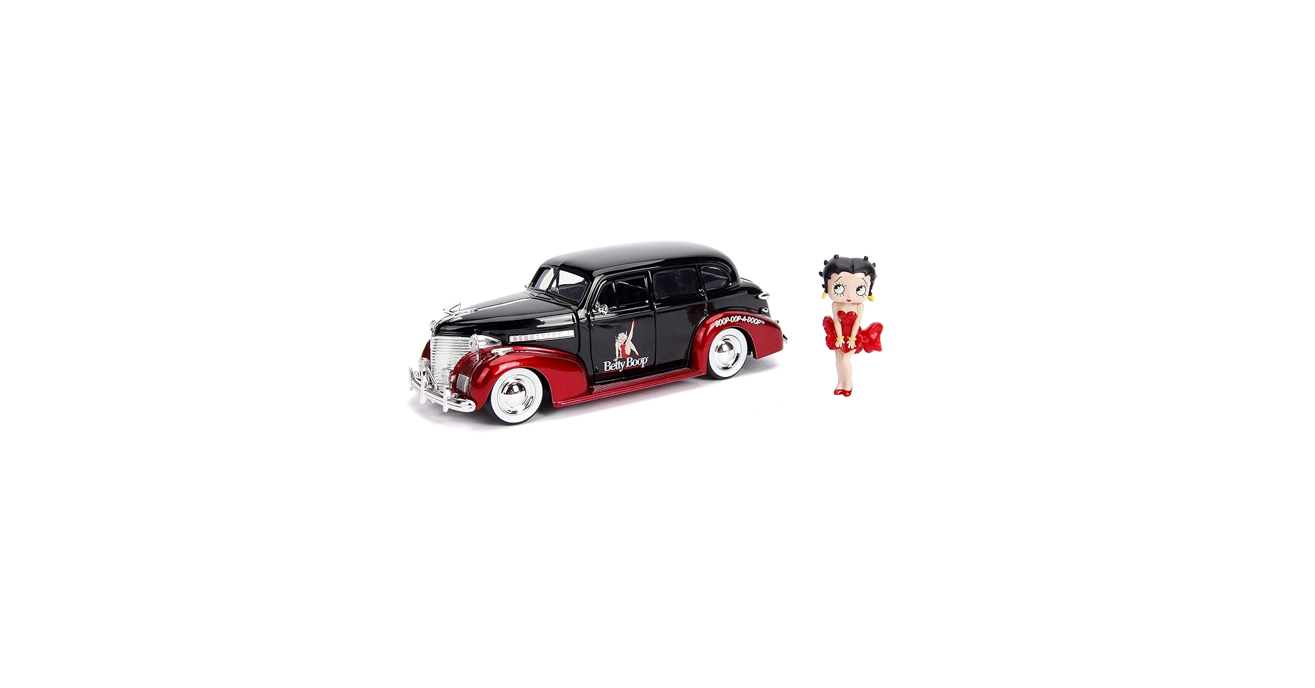 Amazon.com: Jada Toys Hollywood Rides Betty Boop & 1939 Chevy