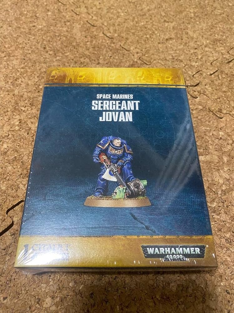 Amazon | ウォーハンマー 40k Space Marines Sergeant Jovan 模型