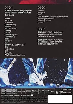 Amazon.co.jp: 東方神起 LIVE TOUR ~Begin Again~ Special Edition in