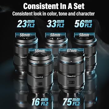 Amazon.com : SIRUI Sniper 16mm Autofocus Lens, F1.2 Wide Angle APS