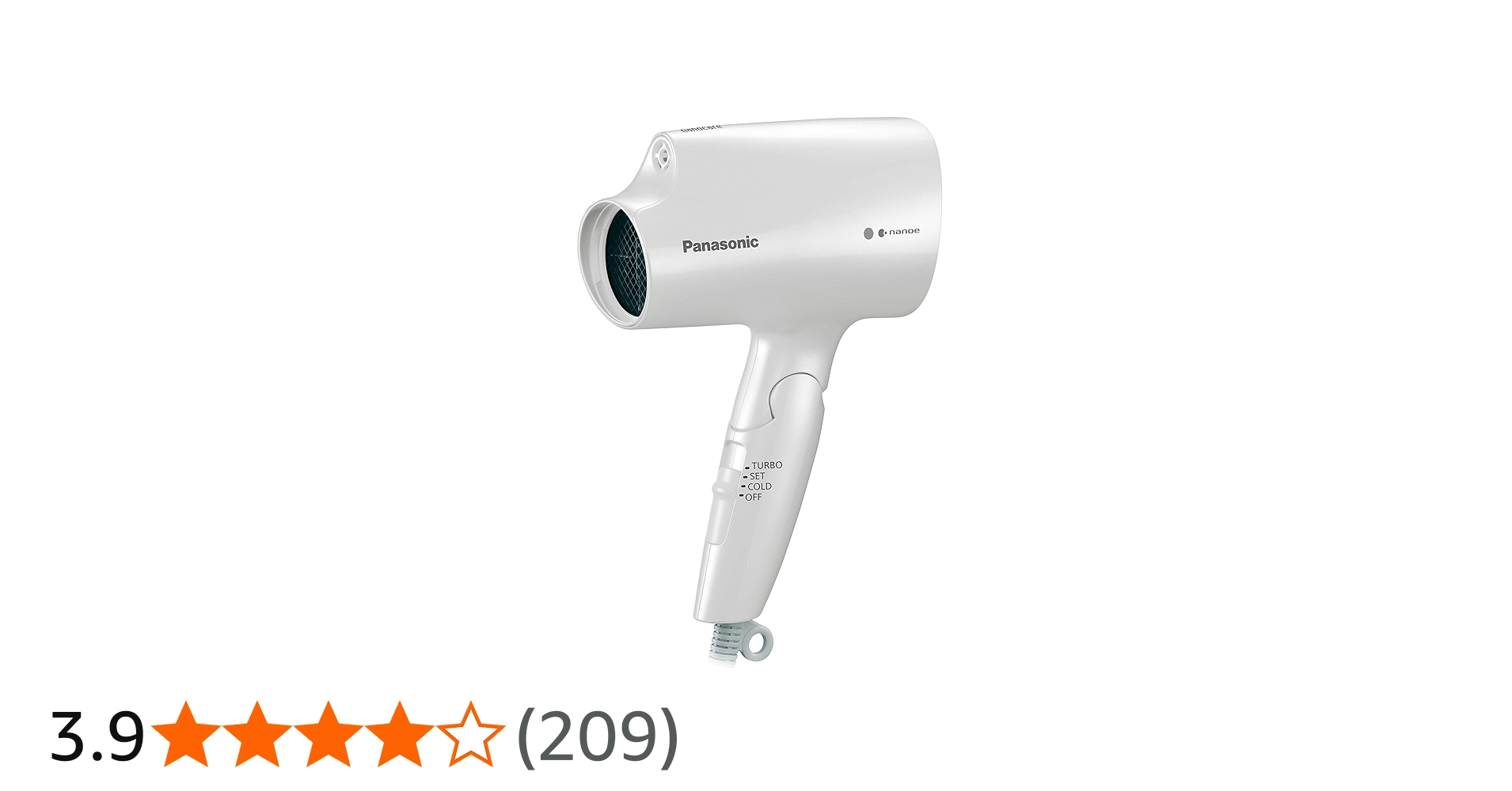 Amazon | パナソニック ヘアドライヤー ナノケア 白 EH-CNA2B-W