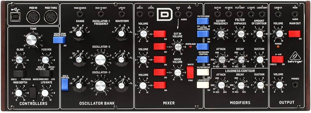 Behringer Synthesizer (MODELD) : Amazon.ca: Musical Instruments