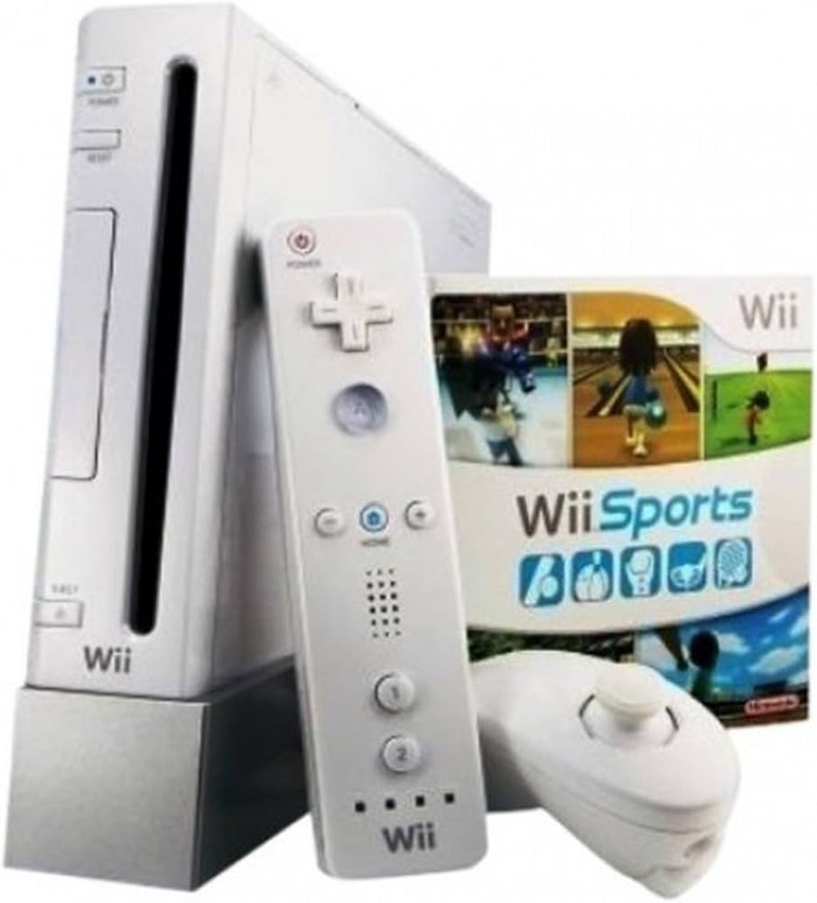 Amazon.com: Wii with Wii Sports Game - White : Video Games