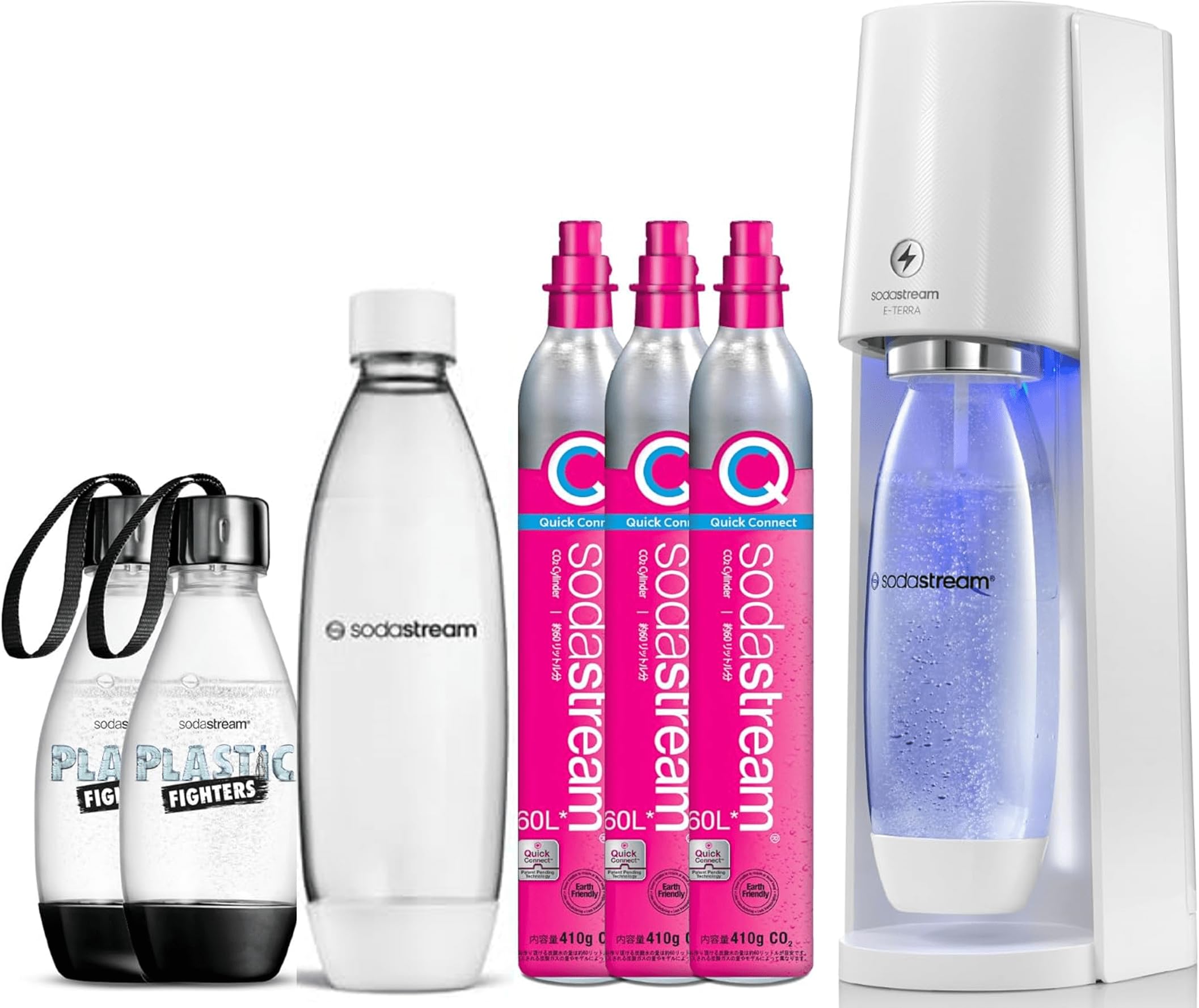 Amazon | [公式] ソーダストリーム E-TERRA(E-テラ) スターターキット