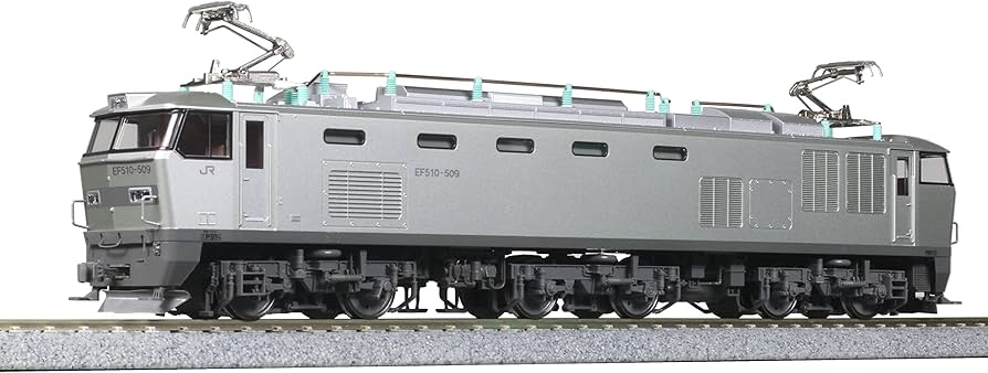 Amazon | カトー(KATO) HOゲージ EF510 500 JR貨物色 銀 1-318 鉄道