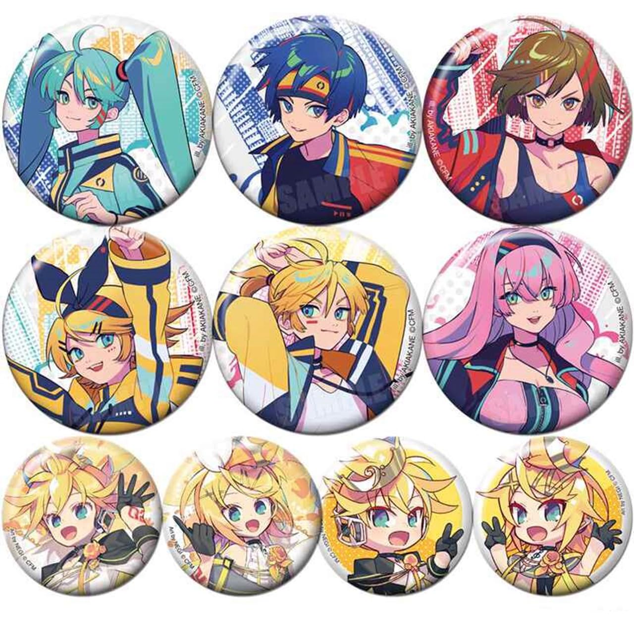 ボカロ 公式 グッズ ジョブ ランダム 缶バッジ 非売品 ボカロ