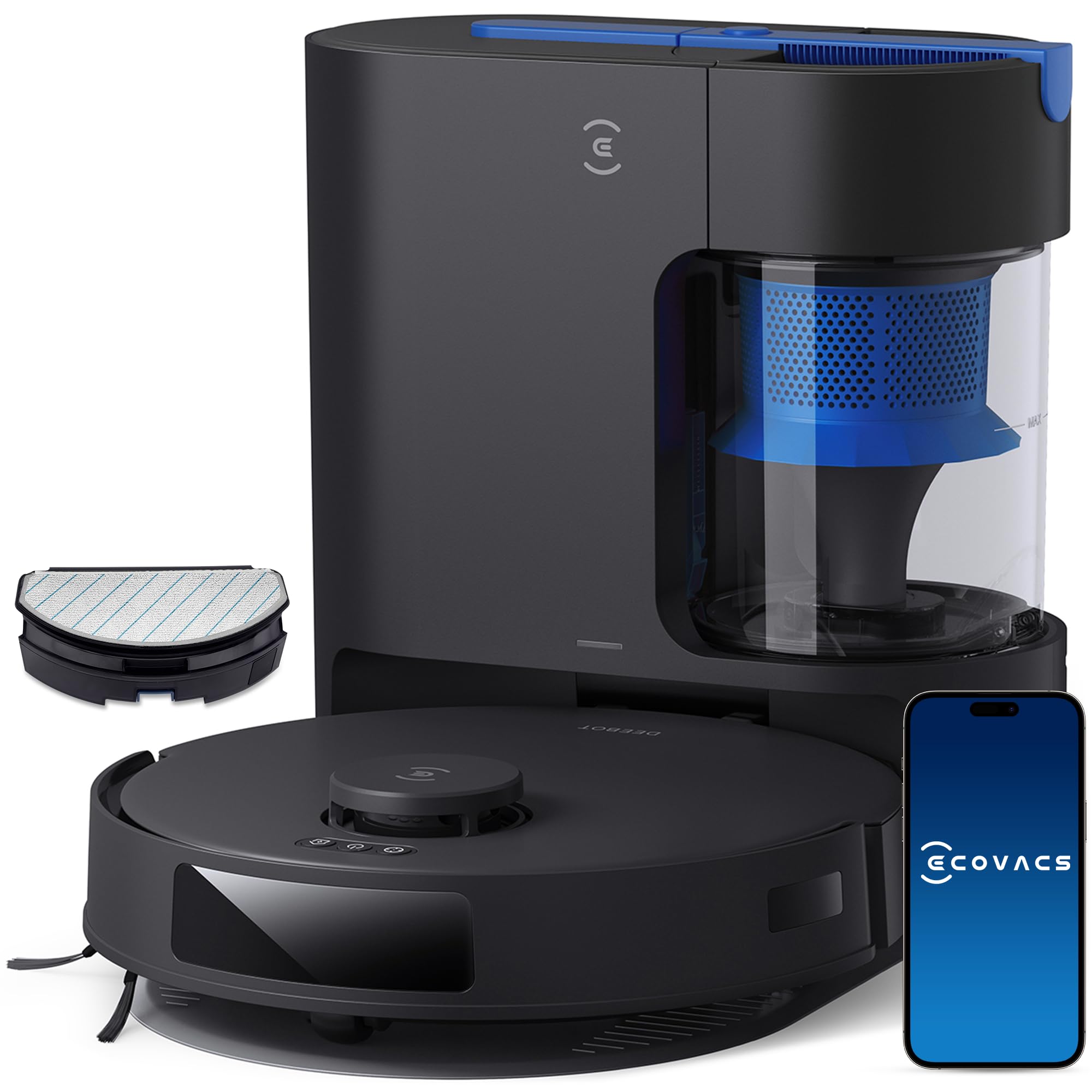 Amazon.com - ECOVACS DEEBOT N20 PRO Plus Robot Vacuum and Mop,with