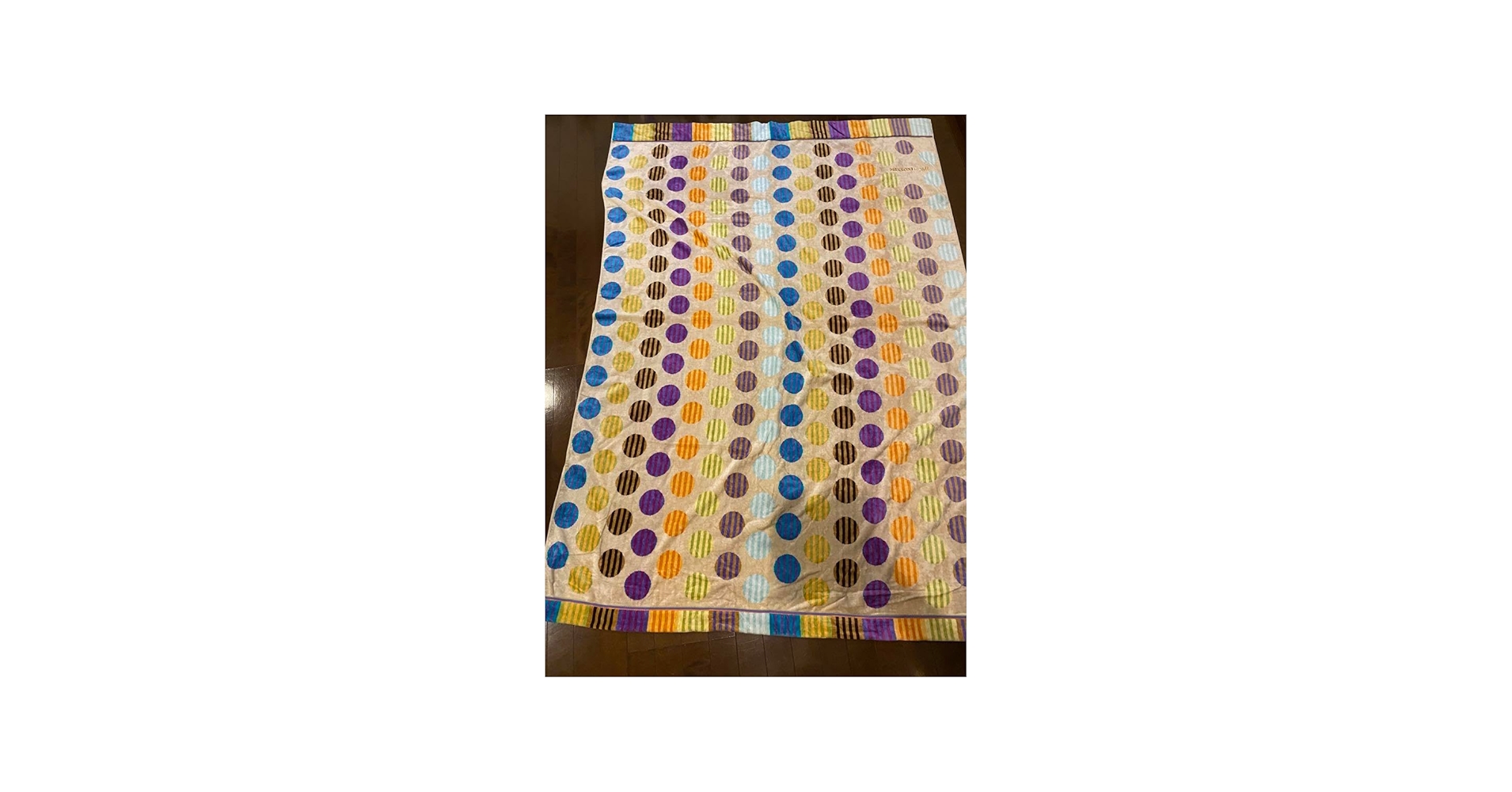 Amazon.co.jp: 国産 ミッソーニ タオルケット 1枚 : ホーム＆キッチン