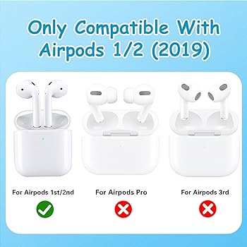 Amazon.com: Besoar for Airpods 1st/2nd Generation Case 3D Nos
