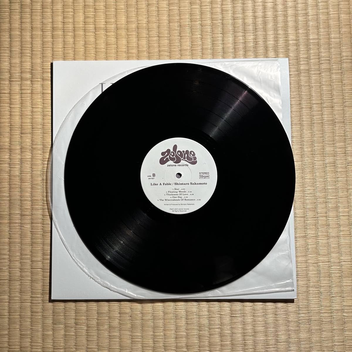 Amazon.co.jp: LP 坂本慎太郎 Shintaro Sakamoto/物語のように LIKE A