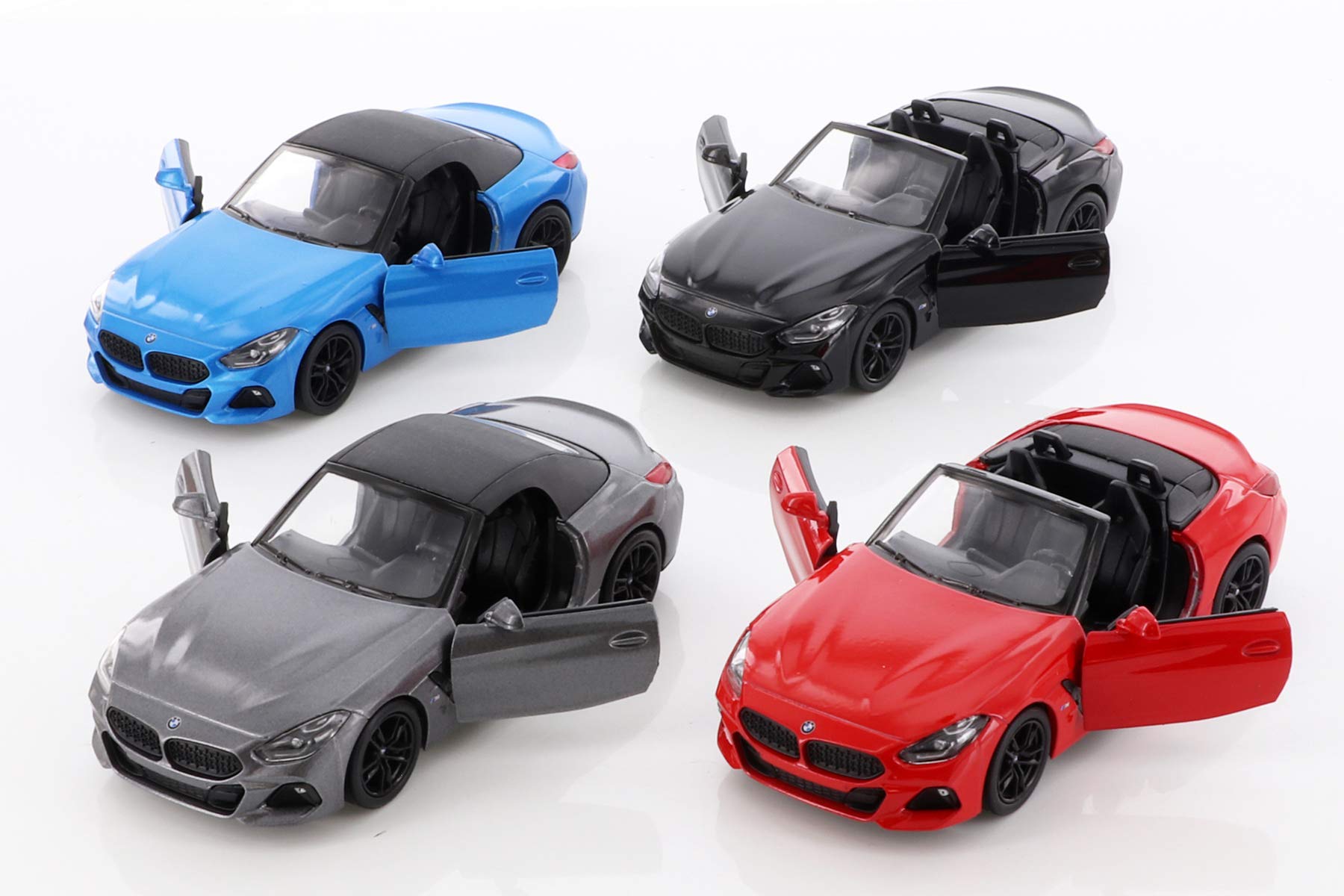 Amazon.com: Kinsmart BMW Z4 Diecast Car Set - Box of 12 5-inch