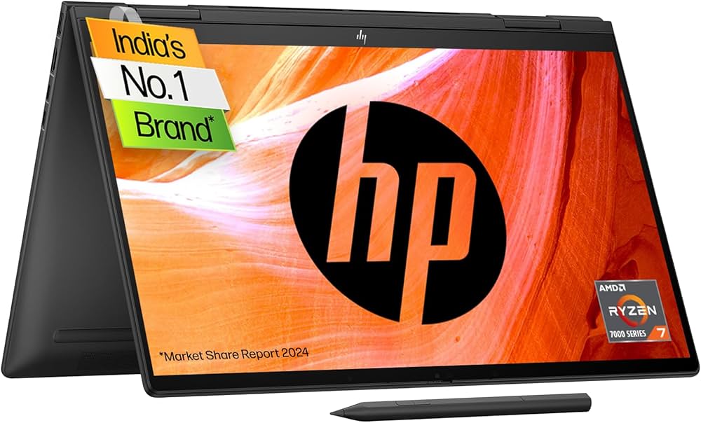 HP Envy x360, AMD Ryzen 5 7530U, 8 GB LPDDR4x, 512GB SSD, 15.6