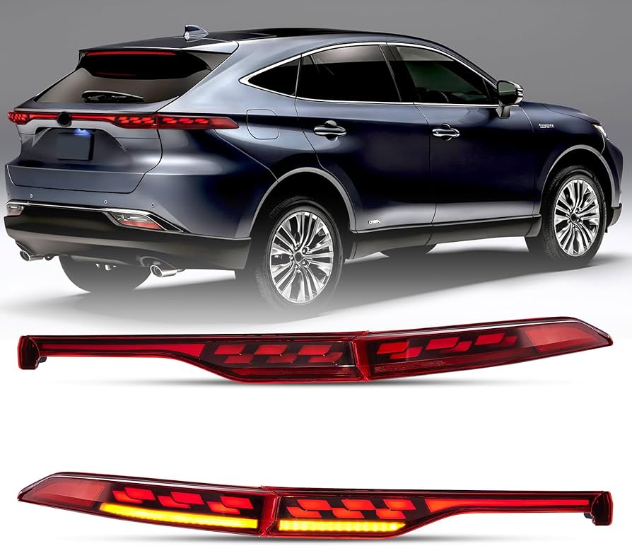 Amazon | VLAND トヨタ ハリアー 80系 テールランプ 4代目 XU80 流れる