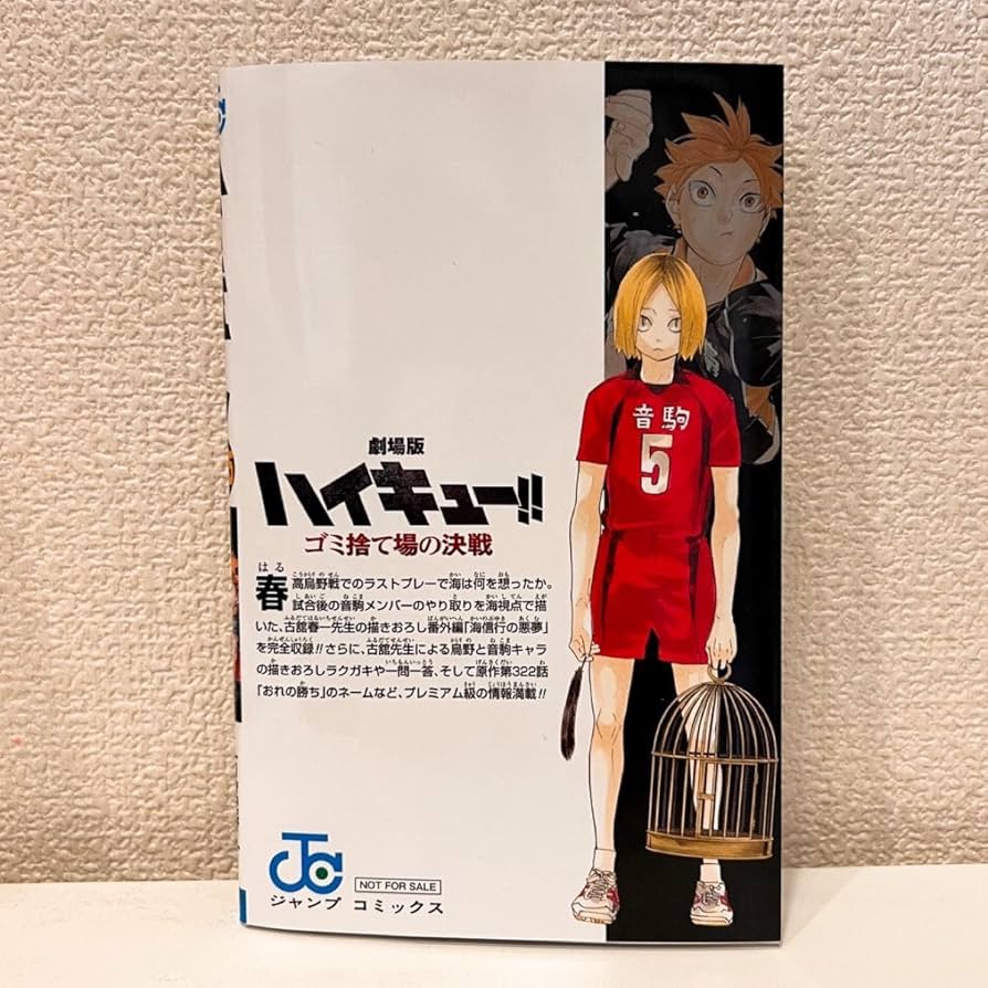 Amazon.co.jp: ハイキュー 劇場版 ゴミ捨て場の決戦 33.5巻 音駒番外編