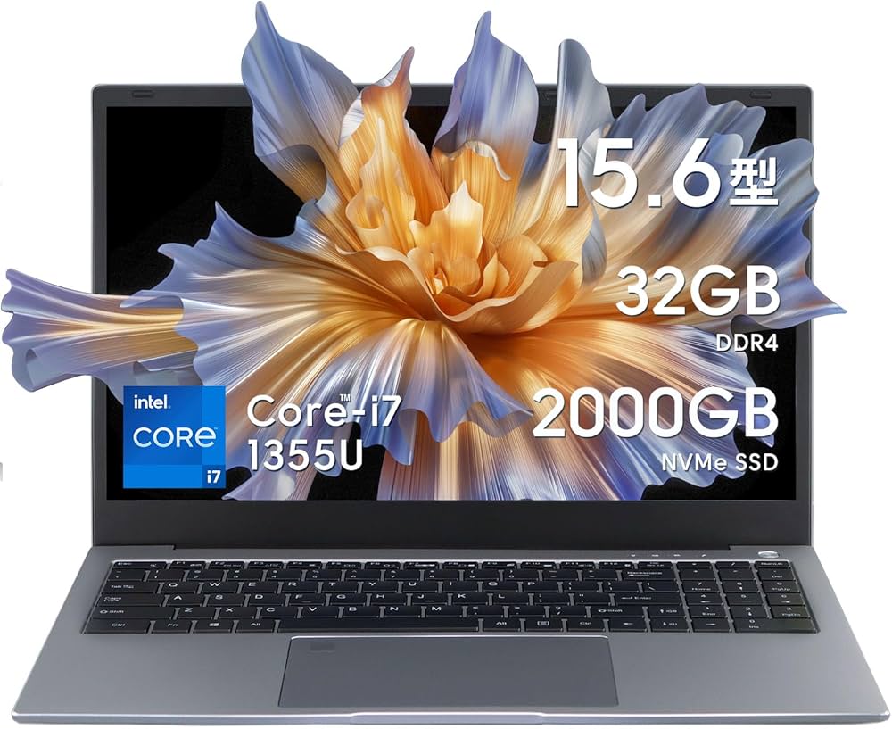 Amazon.co.jp: 【Core 第13世代 i7-1355U】ノートパソコン Office搭載