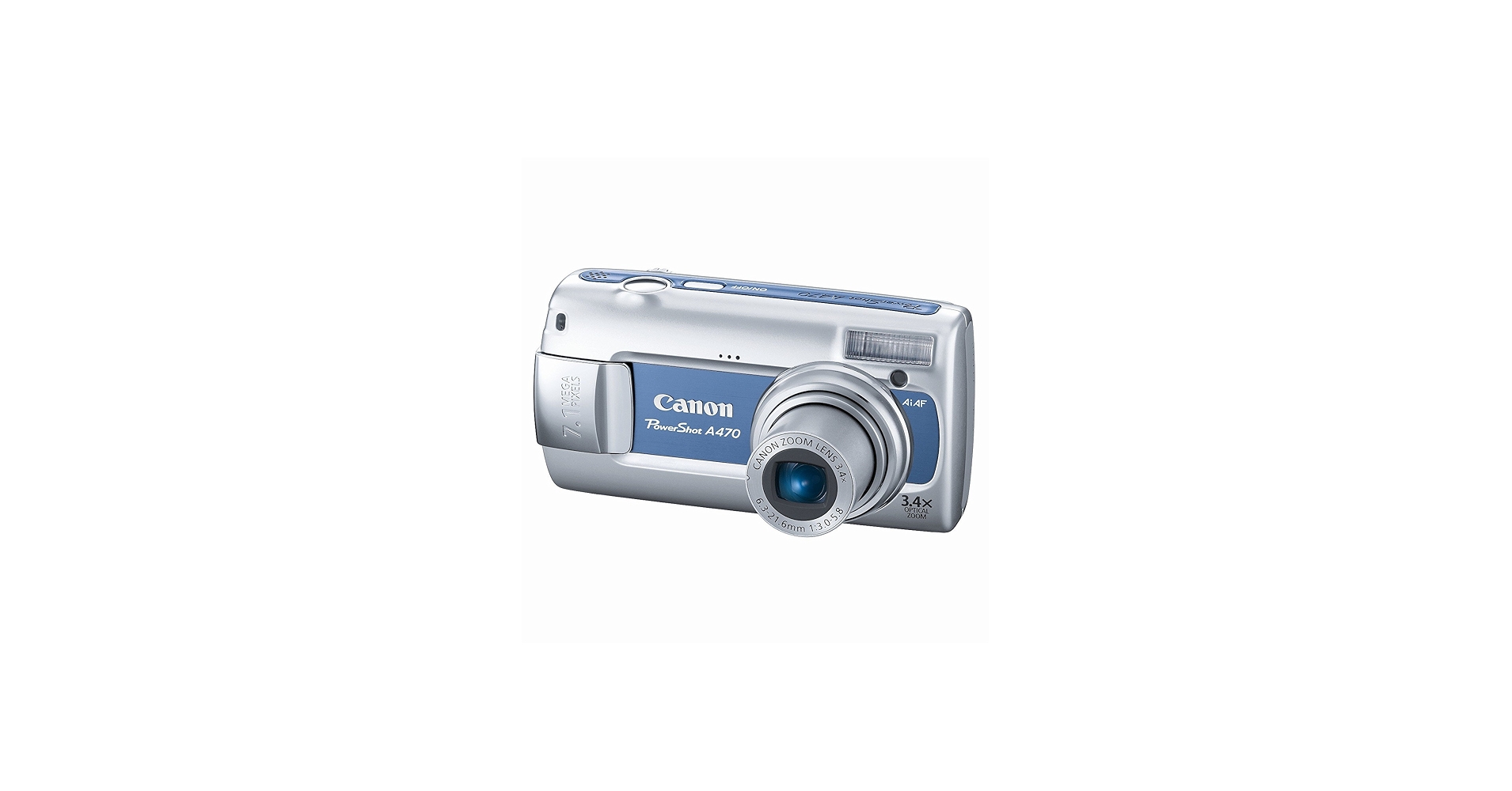 Amazon.com : Canon PowerShot A470 7.1 MP Digital Camera with 3.4x