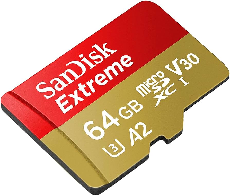 Amazon.com: SanDisk Extreme 64GB MicroSDXC Memory Card for DJI