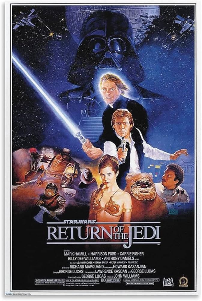 Amazon.co.jp: スター・ウォーズ／ジェダイの帰還ポスター クール