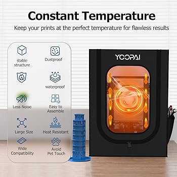 Amazon.com: YOOPAI 3D Printer Enclosure, Dustproof Tent Constant