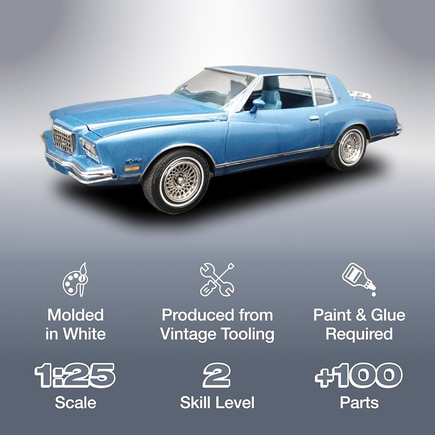 Amazon | MPC 1/25 1980 シボレー モンテカルロ クラス アクション