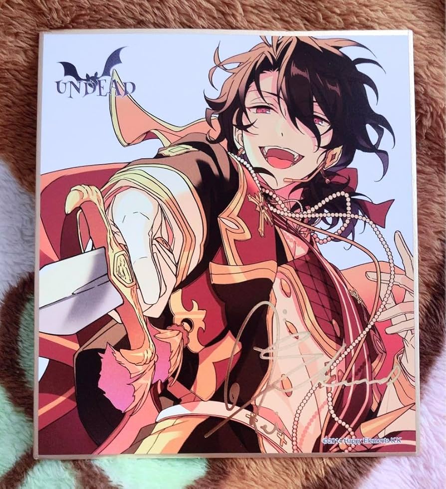 Amazon.co.jp: あんスタ あんスタ UNDEAD 朔間零 色紙 オペレッタ