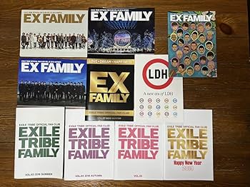 Amazon.co.jp: EXILE OFFICIAL FAN CLUB LDH ファンクラブ 会報誌 32冊