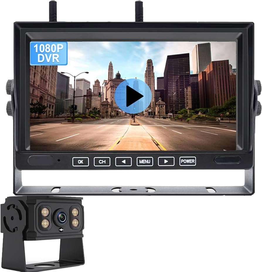 Amazon.co.jp: MJXD ワイヤレスバックモニター ワイヤレスバックカメラ