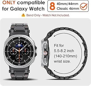 Amazon.com: KADES Stainless Steel Band Compatible with Galaxy
