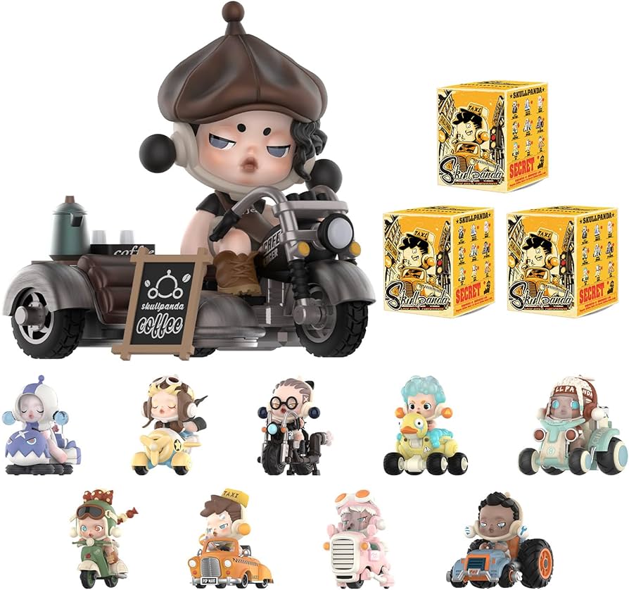 Amazon.co.jp: pop mart SKULLPANDA Laid Back Tomorrowシリーズ 3