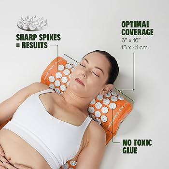 Amazon.co.jp: 【正規品】シャクティ 指圧枕 （レバル② オレンジ